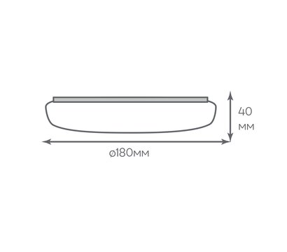 Зображення 3 LED світильник Ardero AL805ARD 24Вт 5000К IP40