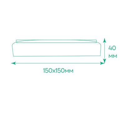 Зображення 3 Світлодіодний LED світильник Ardero AL802ARD 18Вт 5000К ІР40 White