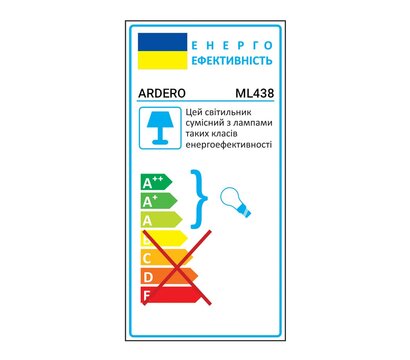 Изображение 3 LED светильник Ardero ML438 Black на
