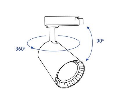 Изображение 3 Светодиодный LED светильник Feron AL102 12W 4000К IP40 White