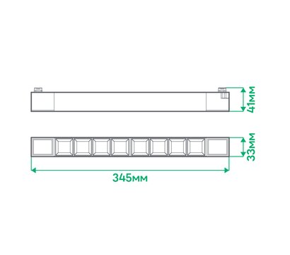 Изображение 3 Светодиодный светильник Ardero AL120 20W 4000К IP40 Black