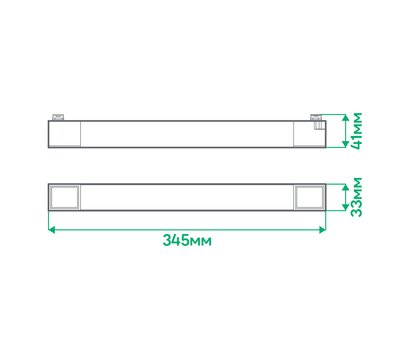 Зображення 3 LED світильник Ardero AL122 20W 4000К IP40 White алюміній