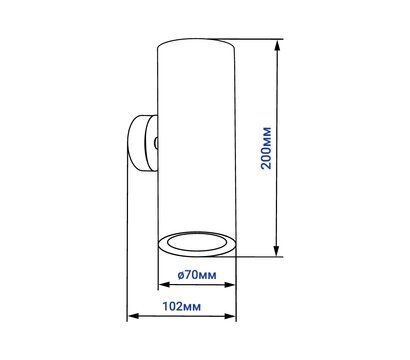 Зображення 3 Світлодіодний LED світильник Feron ML388-2 GU10 IP20 White