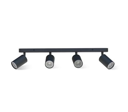 Зображення 3 LED світильник Ledcoin ML314-4 Black метал + пластик