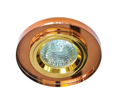 Зображення 2 LED світильник Feron 8060-2 Brown Gold метал