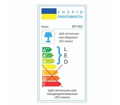 Изображение 2 LED светильник Feron SP1402 3Вт RGB IP65 Black