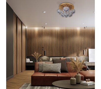 Зображення 2 LED світильник Ardero AL6186-1ARD Gatsby 22Вт 4000К IP20 Gold