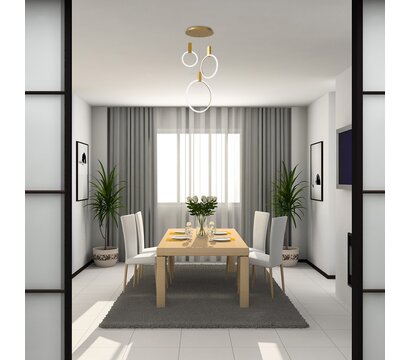 Изображение 3 LED светильник Feron AL6500 Grand 50Вт 3000-6500К IP20 металл
