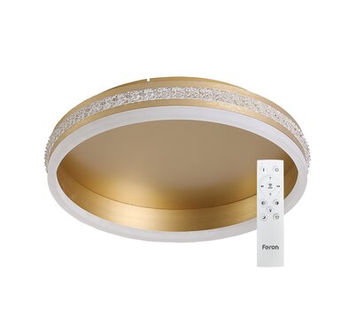 Изображение 3 LED светильник Feron AL6600 Shine 70Вт 3000-6500К IP20 Gold металл