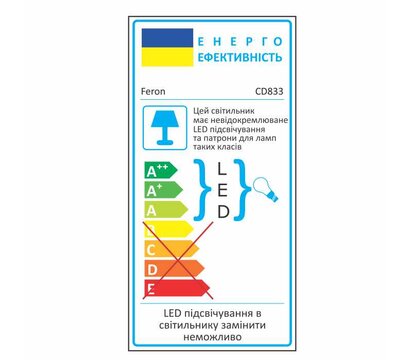 Изображение 3 LED светильник Feron CD833 на