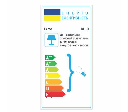 Изображение 3 Светодиодный LED светильник Feron DL10 White