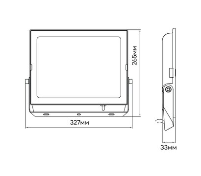 Изображение 3 LED прожектор Ardero LL-1150ARD 150Вт 6500K IP65 Black на 150 Вт