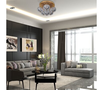 Зображення 3 LED світильник Ardero AL6186-1ARD Gatsby 22Вт 4000К IP20 Gold