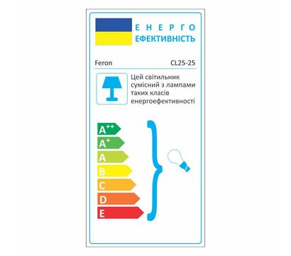 Зображення 2 Світлодіодні гірлянди Feron CL25-25 Black