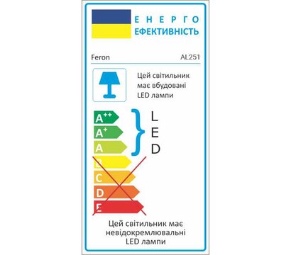 Изображение 3 LED светильник Feron AL251 30W 4000K