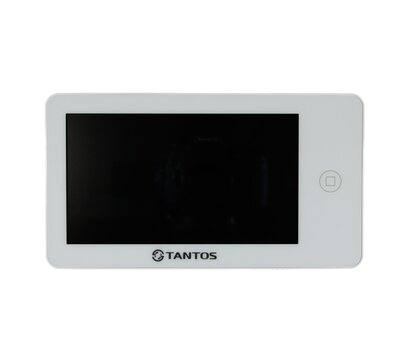 Зображення 3 Домофонний комплект Tantos Neo GSM White + Bcom BT-305HR Silver сенсорні кнопки