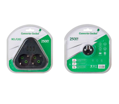 Изображение 2 Тройник Voltronic F202 Black, Цвет: черный