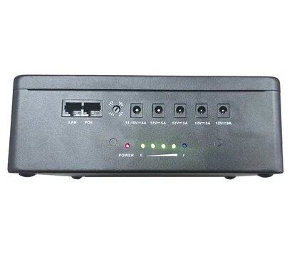 Зображення 4 ДБЖ для камер Seven UPS-7960 Black, Колір корпусу: чорний