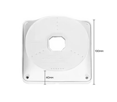 Зображення 9 Коробка з`єднувальна LightVision VLC-08BX, Колір: білі