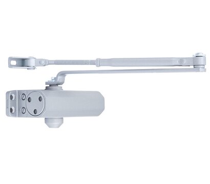 Изображение 2 Доводчик Seven DC-7744HP Silver верхний, Цвет корпуса: серебристый