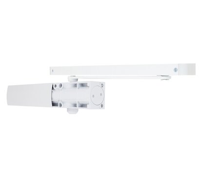 Изображение 2 Доводчик Seven DC-7747 White скользящая тяга, Цвет корпуса: белый
