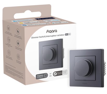 Изображение 2 Смарт светорегулятор Aqara KD-R01D Grey, Цвет: серый