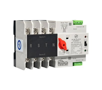 Изображение 3 Блок ввод резерва Kraft Energy KRF-ATS125A/4p (51-00106)