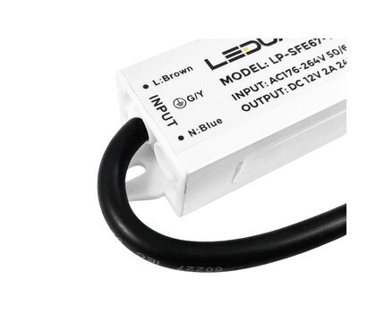 Изображение 3 Блок питания для камер Ledua LP-SFE67-12V24W металлический, Ток (А): 2 А