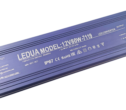 Изображение 3 Блок питания Ledua LP-BL67-12V80W на 12V DC, Ток (А): 6.6 A