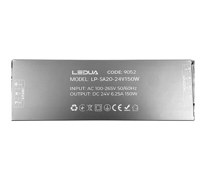 Изображение 4 Блок питания Ledua LP-SA20-24V150W импульсный, Ток (А): 6.25 A