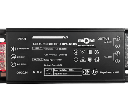 Изображение 5 Блок питания для камер Biom BPX-100 металлический, Ток (А): 8.3 A