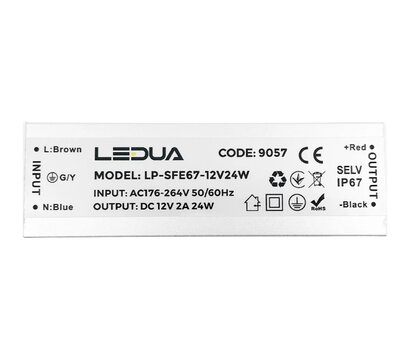 Изображение 5 Блок питания для камер Ledua LP-SFE67-12V24W металлический, Ток (А): 2 А