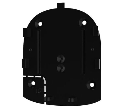 Изображение 2 Запчасть кронштейна Часть пластикового корпуса Ajax Smartbracket Hub Black