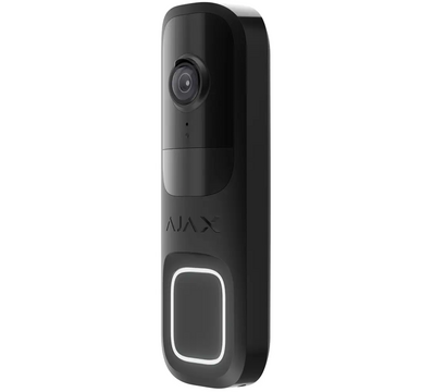Зображення 5 Дверний дзвінок Ajax Doorbell Black безпровідний
