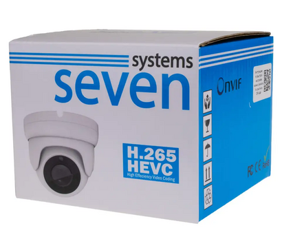 Изображение 5 Видеокамера Seven MH-7612M white (2.8 мм) купольная, Фокусное расстояние (мм): 2.8 мм