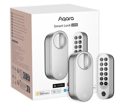 Зображення 6 Smart замок Aqara EL-D02D Silver, Колір корпусу: сріблястий