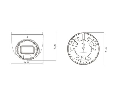 Изображение 2 4 MP видеокамера TVT TD-9544C4(PE/WR1) (2.8 мм)
