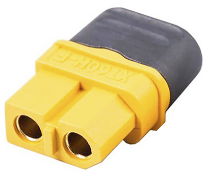 Зображення 2 Гніздо живлення Amass XT60H(F) Yellow