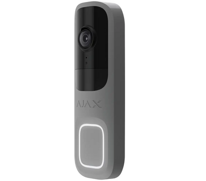 Зображення 7 Дверний дзвінок Ajax Doorbell Grey, Колір корпусу: сірий