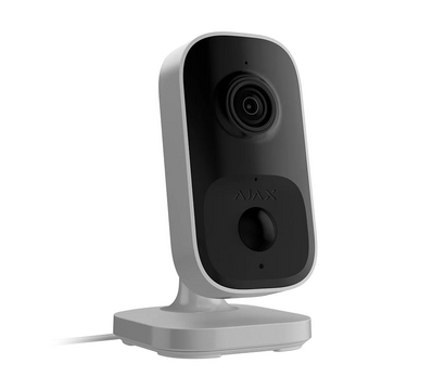 Зображення 4 4 MP відеокамера Ajax IndoorCam White, Колір корпусу: білий