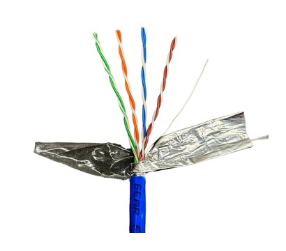 Зображення 2 Кабель вита пара Gear FTP 6 4х2х0, 57 CCA внутр. (ал+мідь) 305м