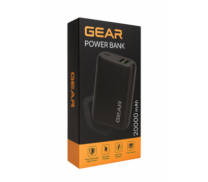 Зображення 2 Батарея універсальна Gear WP952P 20000mAh, PD22.5W, 1C+2A+1micro