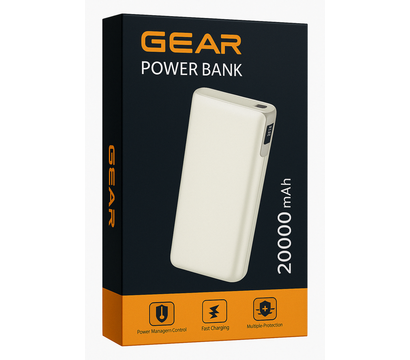 Зображення 3 Універсальна мобільна батарея Gear DL203C 20000mAh, PD70W, 2C+1A