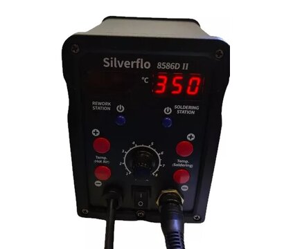 Изображение 3 Паяльная станция Silverflo 8586D-III PRO на 750 Вт