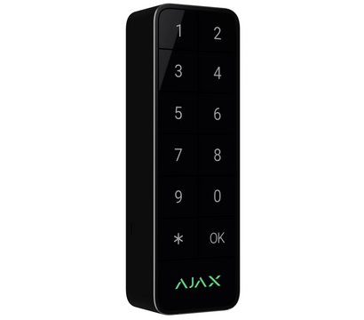 Изображение 4 Клавиатура Ajax Superior Keypad Outdoor Fibra Black, Цвет: черный