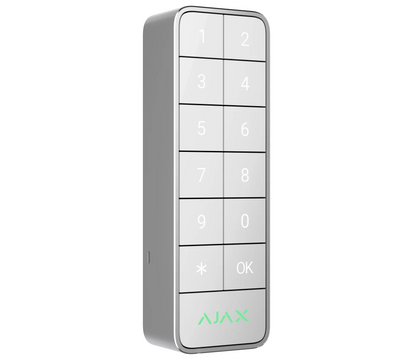 Изображение 4 Клавиатура Ajax Superior Keypad Outdoor Fibra White, Цвет: белый