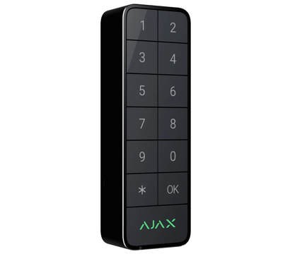 Изображение 4 Клавиатура Ajax Superior Keypad Outdoor Fibra Graphite, Цвет: графит