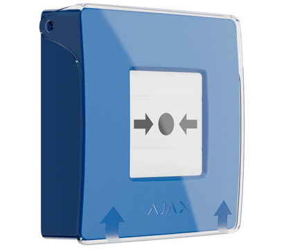 Изображение 2 Ручной датчик Ajax Manual Call Point ASP Blue, Цвет: синий