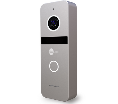 Зображення 6 Домофонний комплект NeoLight Tetta+ Kit Silver сенсорні кнопки, Колір (домофон + панель): білий + срібний