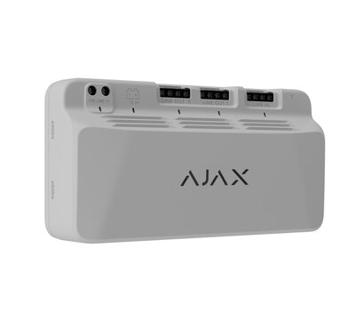Изображение 6 Модуль дополнительного питания Ajax Superior LineSupply Fibra 75W White, Цвет: белый